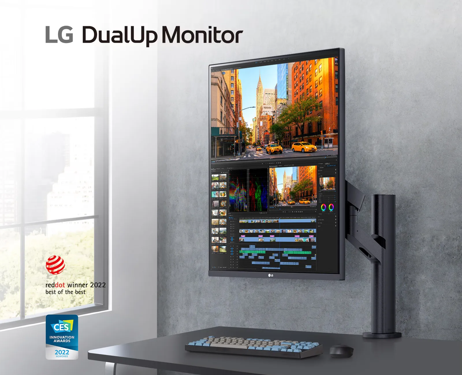 LG Ergo DualUp 28MQ780-B 27.6