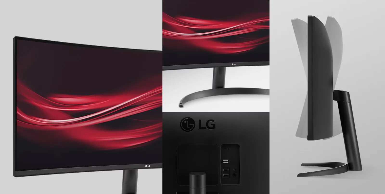 LG 34in QHD 160Hz Ultrawide Freesync Curved Monitor (34WP60C
