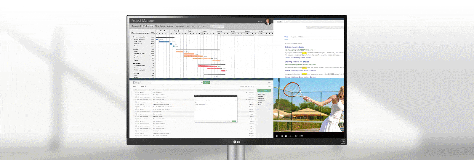 21:9 UltraWide™ Full HD Display