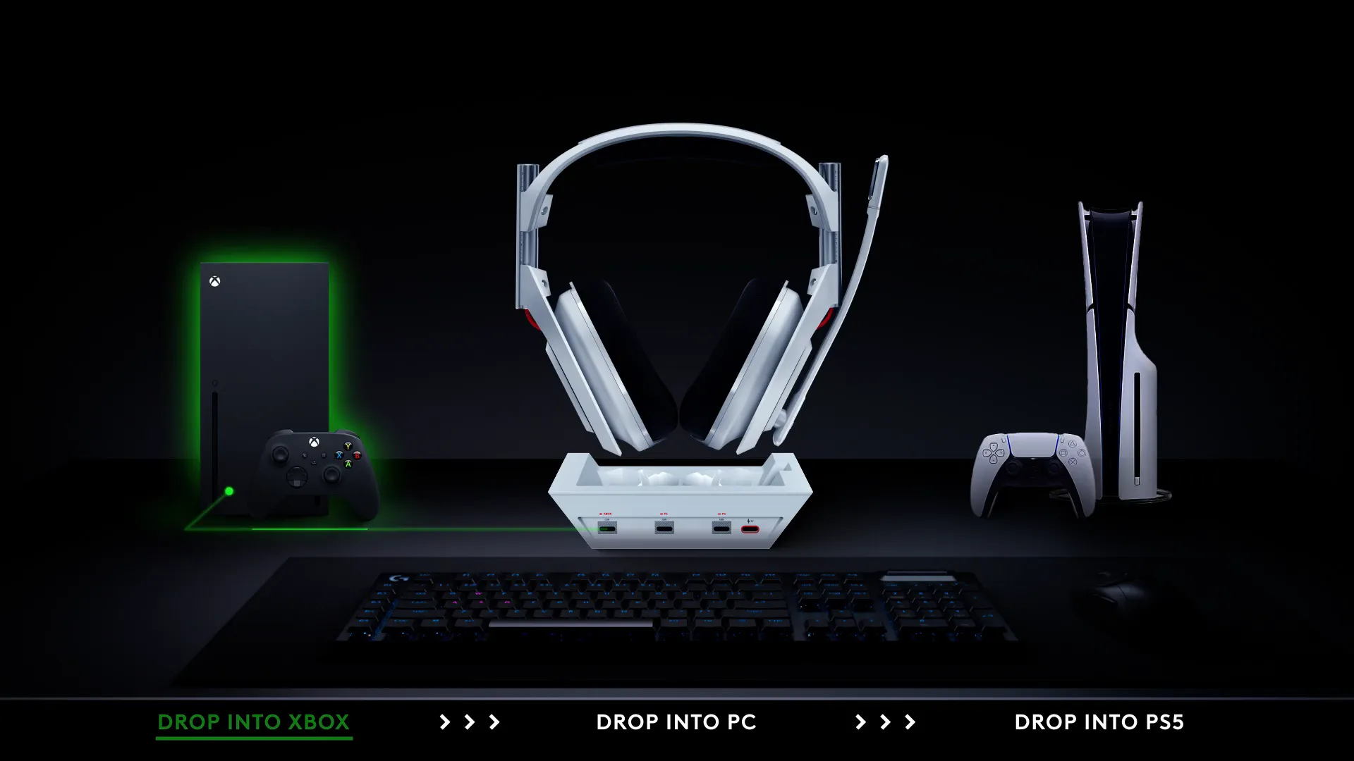 Logitech ASTRO A50 Gen 5 Wireless Gaming Headset with Base Station