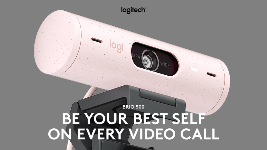 Logicool BRIO 500 ピンク DataBlitz - Logitech Brio 500 Full HD