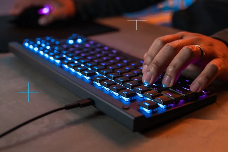 Logitech G515 RAPID TKL RGB Wired Low-Profile Magnetic Analog