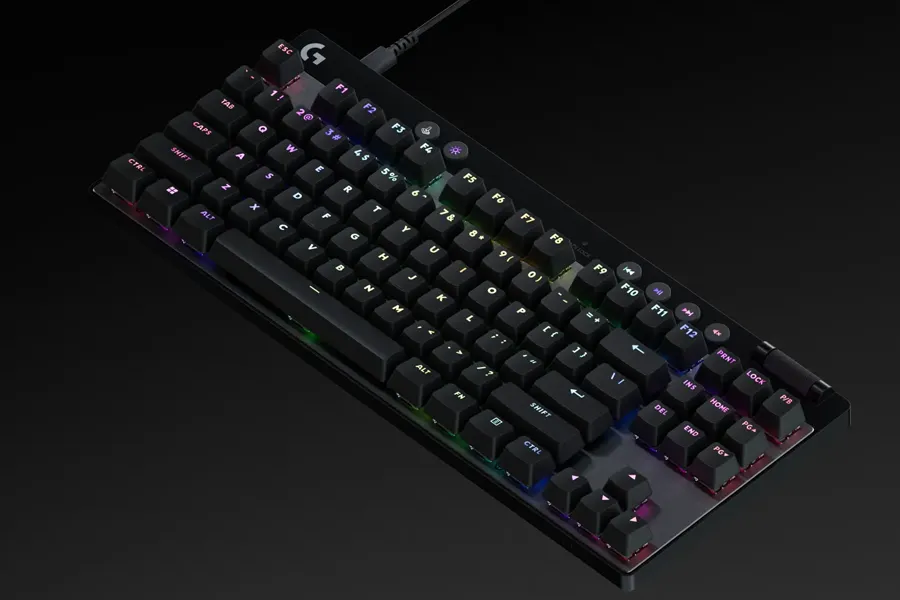 Logitech G PRO X TKL Rapid - Analog Wired Gaming Keyboard