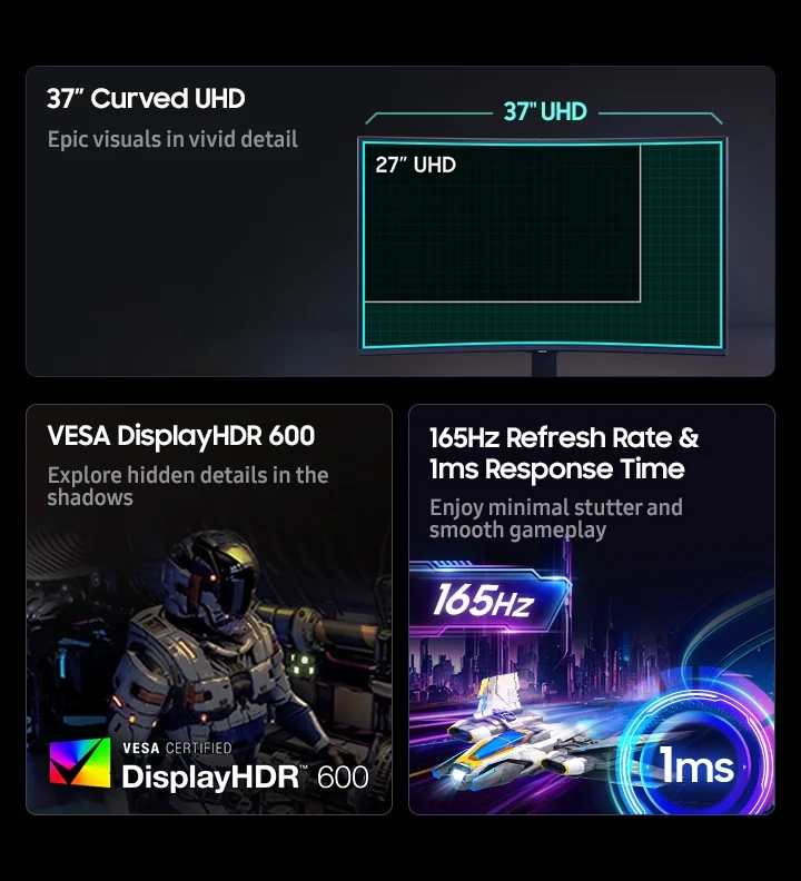 Samsung Odyssey G7 G75F 37