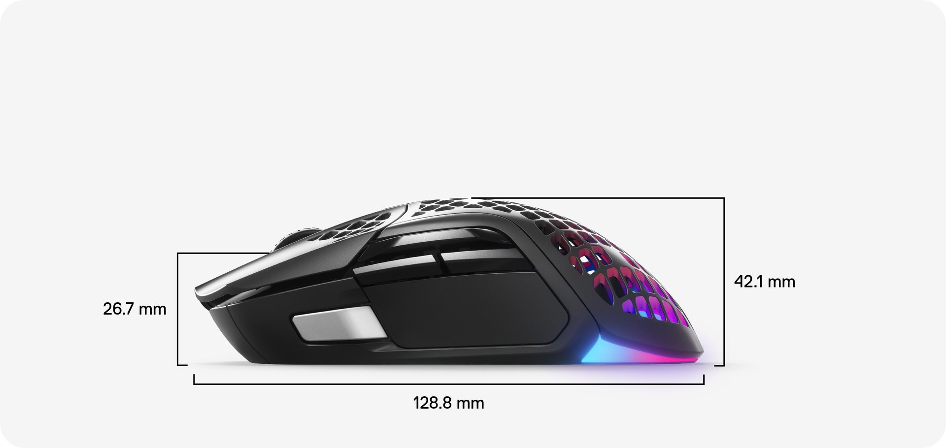 SteelSeries Aerox 5 Wireless Gaming Mouse - 62406 | Mwave