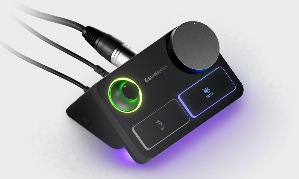 263330 SteelSeries Alias Pro XLR マイク SteelSeries Alias Pro XLR Pro Gaming Microphone with XLR Stream