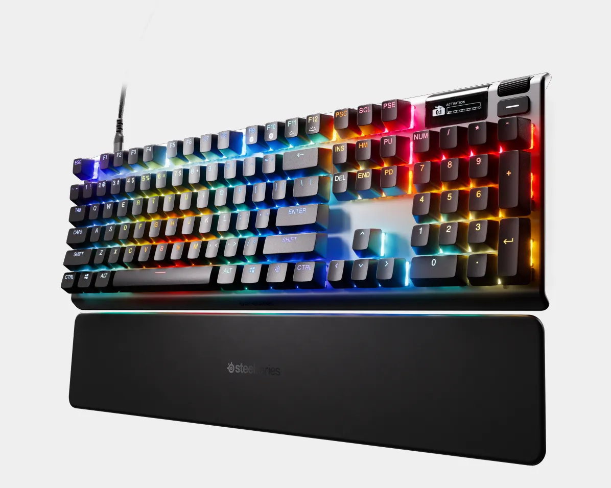 SteelSeries Apex Pro Full Size Gaming Keyboard Gen 3