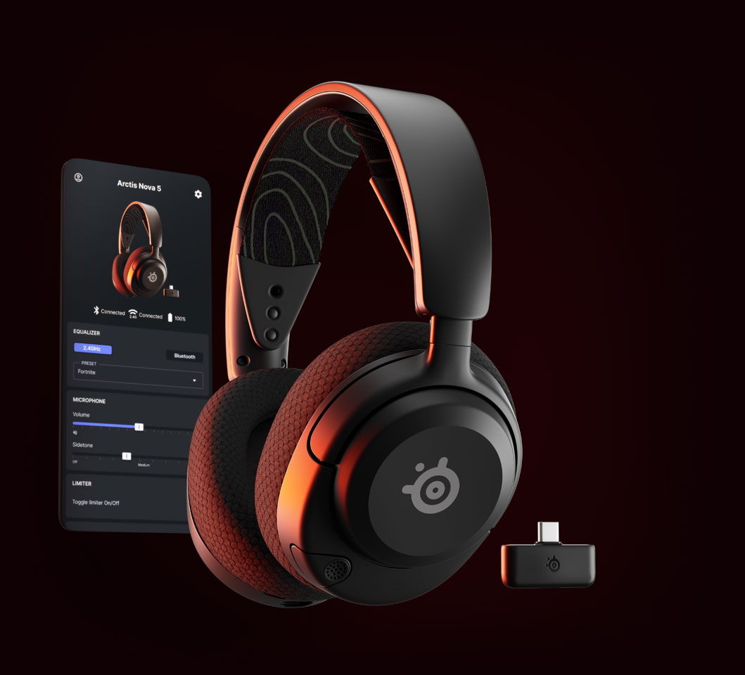 SteelSeries Arctis Nova 5 Wireless Gaming Headset - 61670 | Mwave