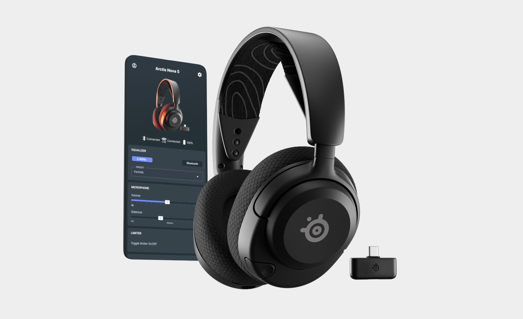 ヘッドホン SteelSeries ARCTIS NOVA 5 wireless Arctis Nova 5X Wireless - White