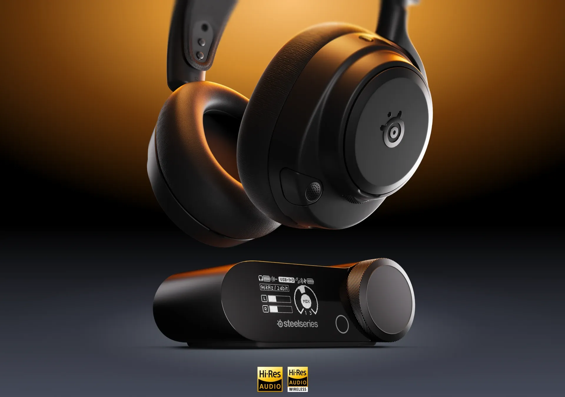 SteelSeries Arctis Nova Pro Omni Wireless Gaming Headset - Black