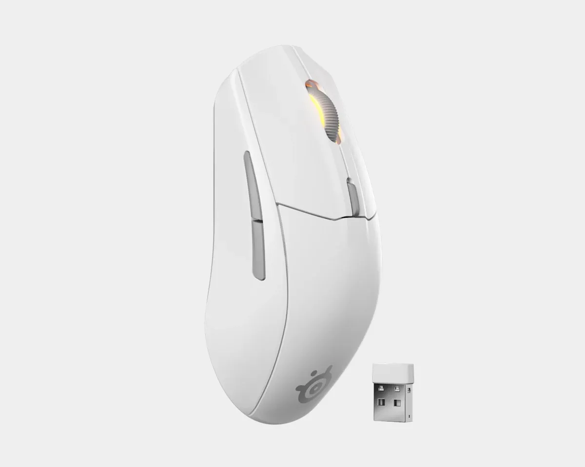 SteelSeries Rival 3 Gen 2 Wireless Gaming Mouse White SS-62524
