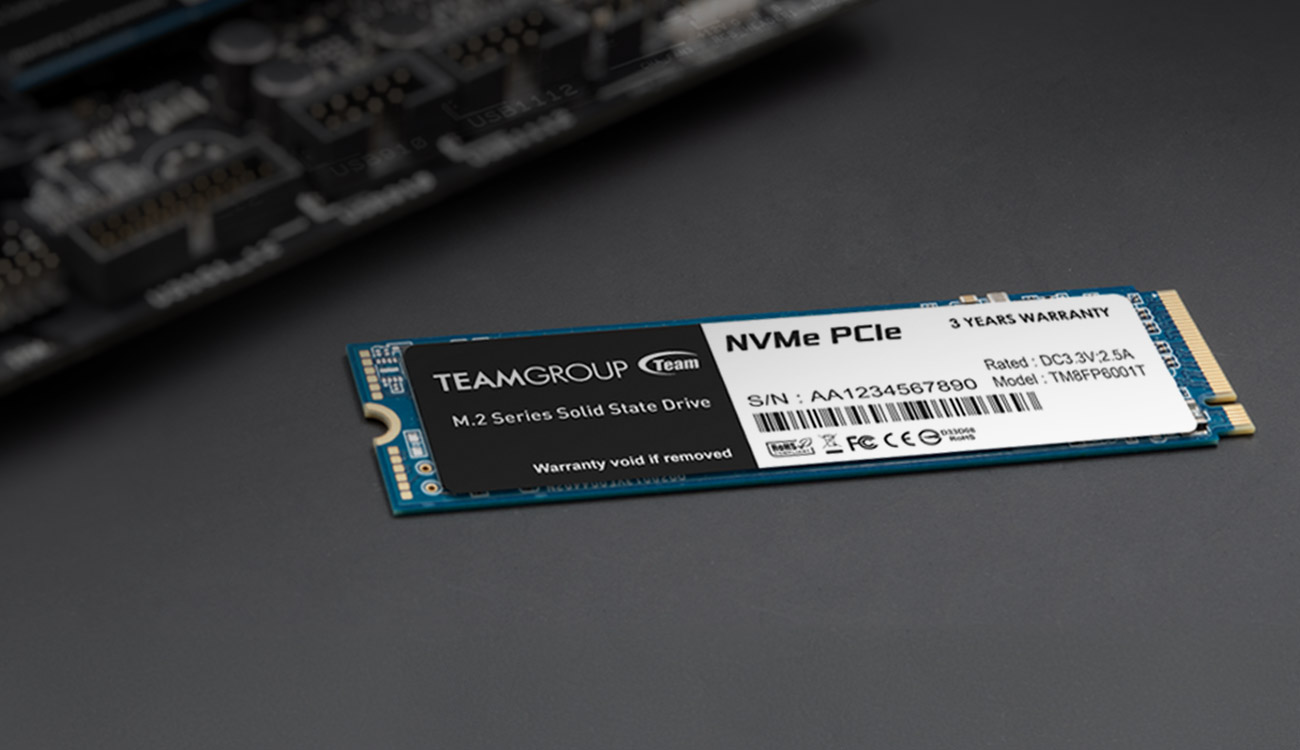 Team Group MP33 1TB PCIe NVMe SSD (TM8FP6001T0C101
