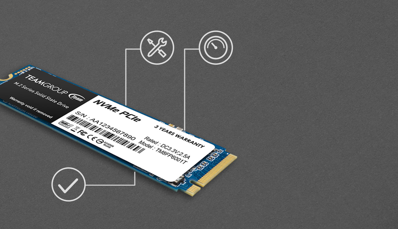 Teamgroup Team Mp33 Team Group Ssd TEAMGROUP 1TB MP33 PCIe NVMe