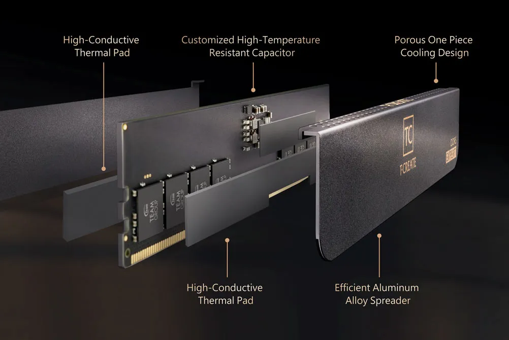 Team T-Create Expert 64GB (2x32GB) 6000MHz DDR5 | Scorptec Computers