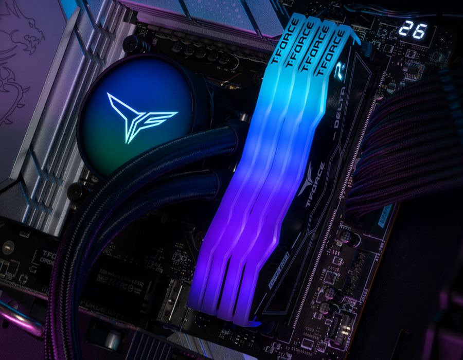 Team T-Force Delta RGB 64GB (2x32GB) 6000MHz DDR5 | Scorptec Computers