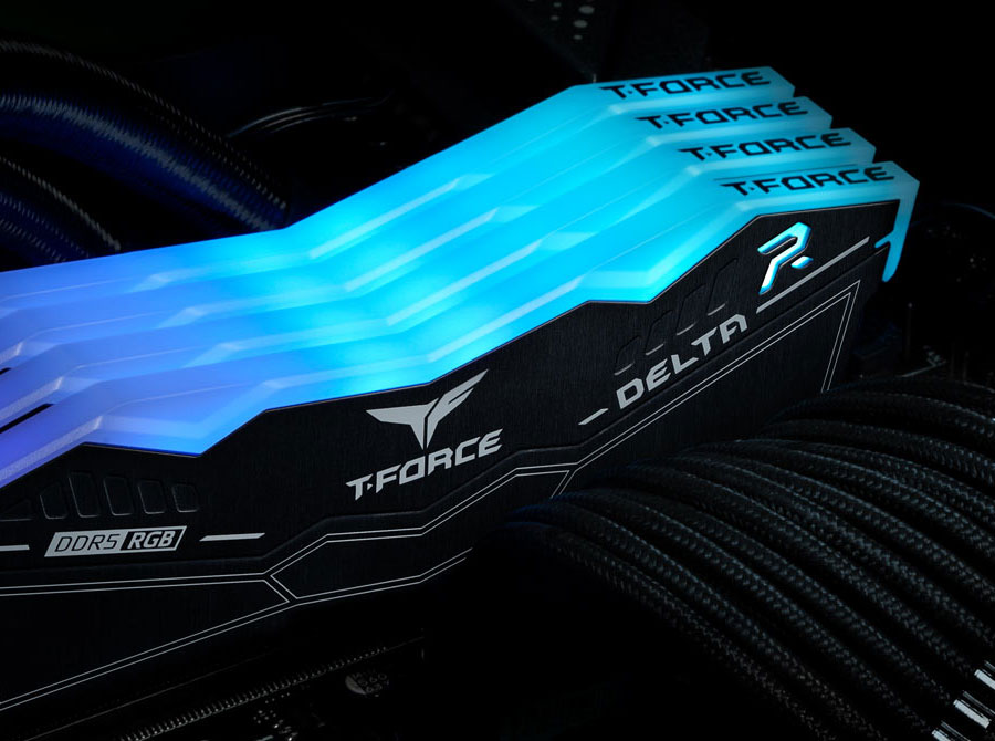 Ddr5 6000 Cl30 Team T-Force Delta RGB White 32GB (2x16GB