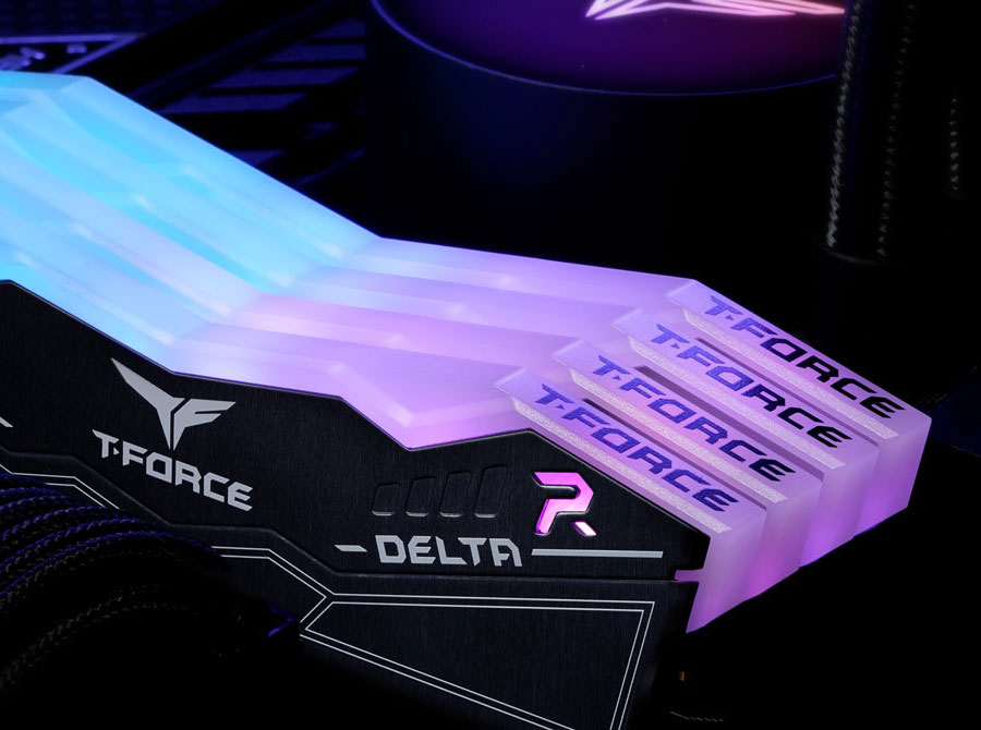 Team T-Force Delta RGB 32GB (2x 16GB) DDR5 6400MHz Desktop Memory
