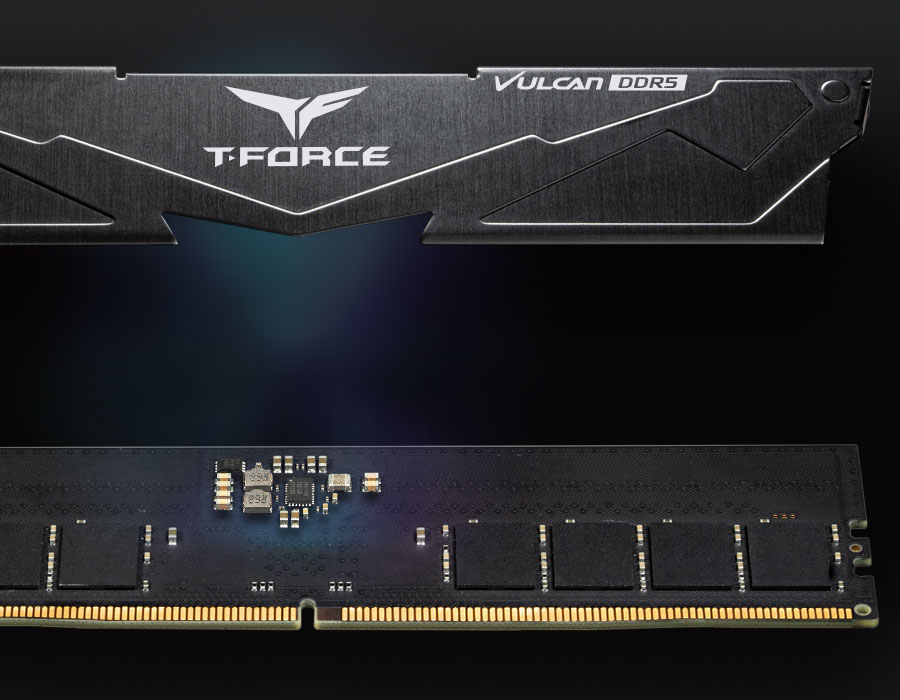 Team T-Force Vulcan Black 16GB (2x8GB) 5600MHz DDR5 | Scorptec