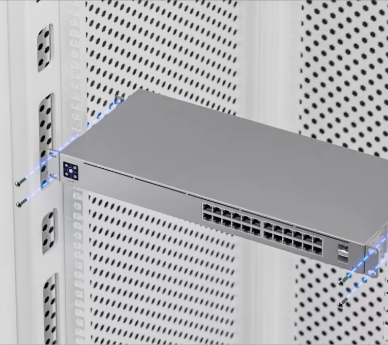 Compact 1U Rackmount Design