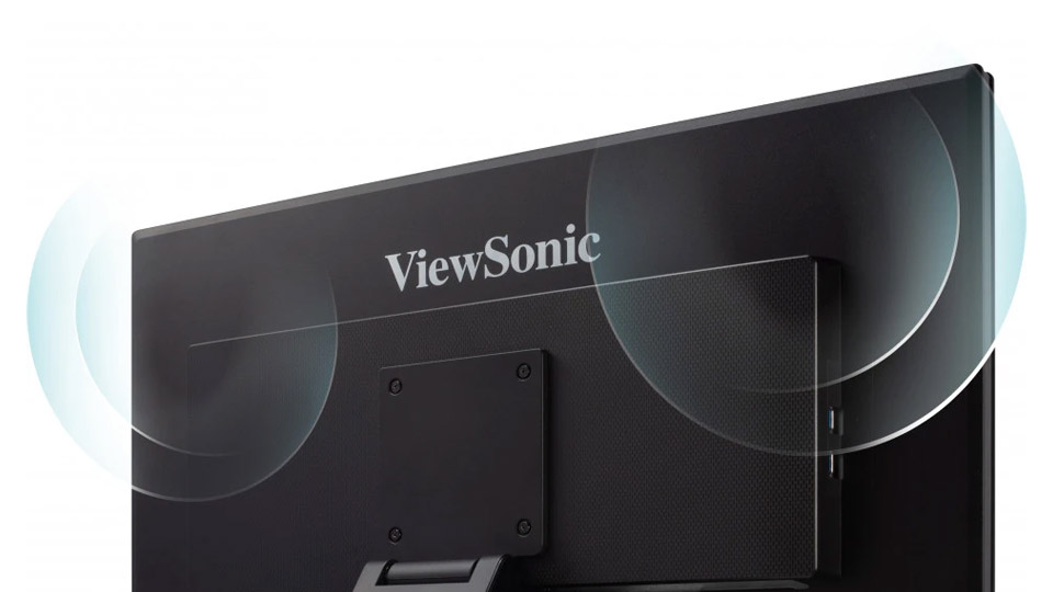Dual Integrated Speakers