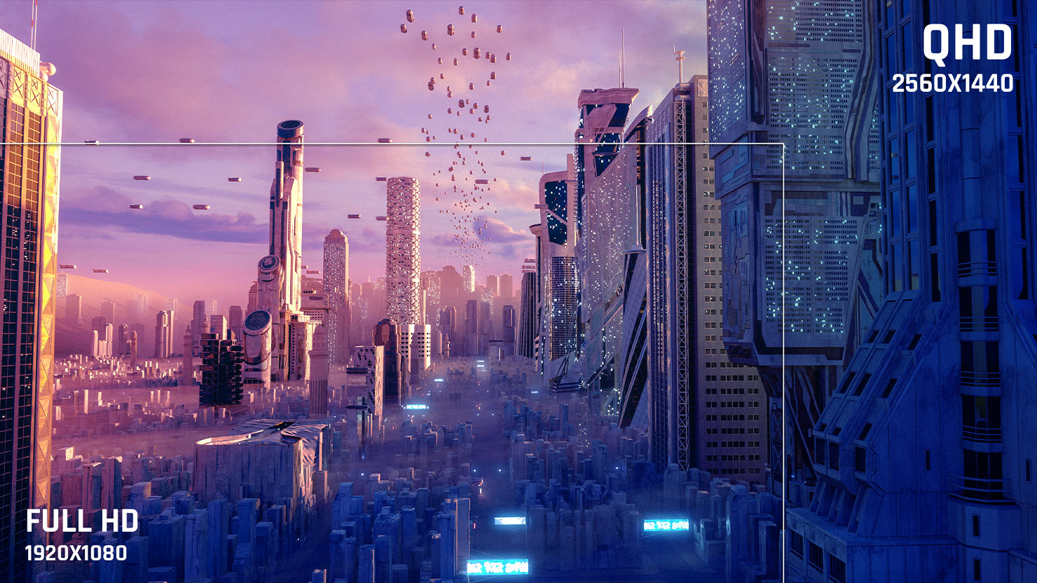 2K QHD Resolution