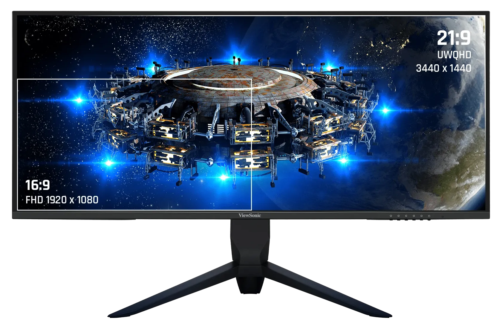 AOC ゲーミングモニター165hz ViewSonic VX3480-2K-PRO 34” 165Hz UWQHD Gaming Monitor - ViewSonic